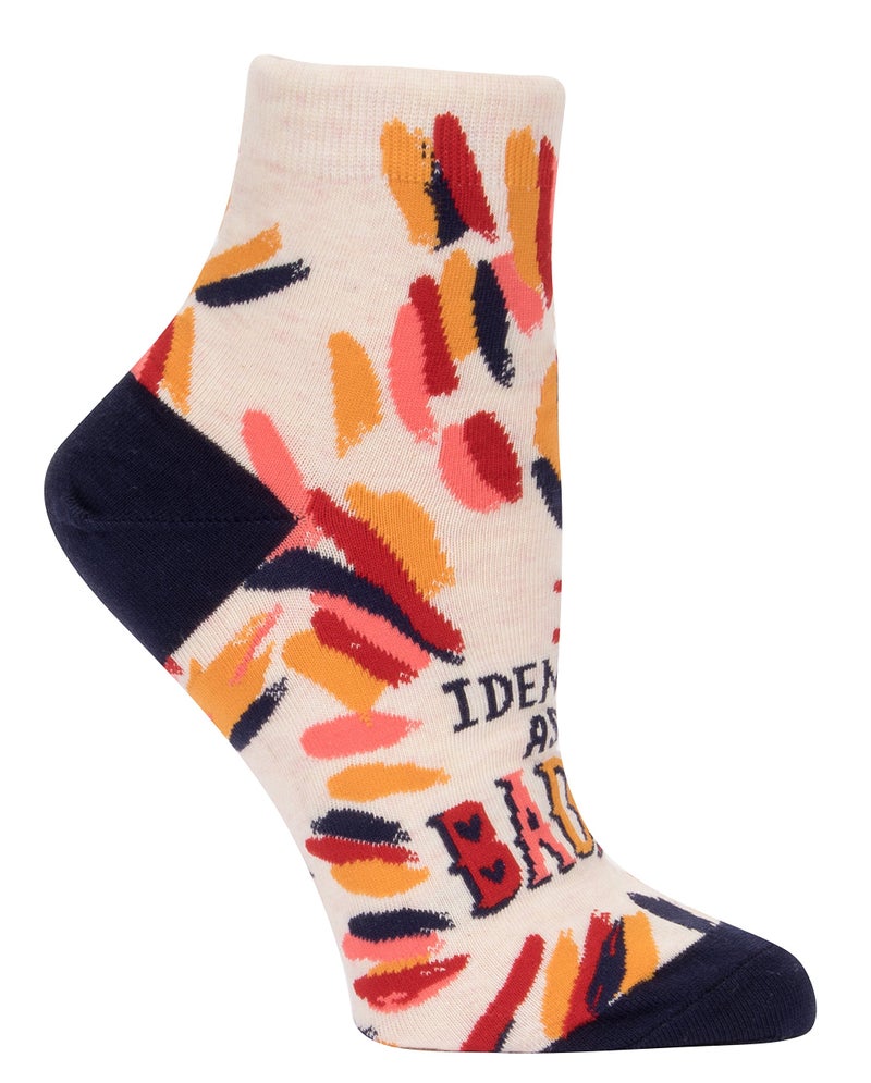 Blue Q Women's Novelty Ankle Socks (fit women's shoe size 5-10) - Image 2